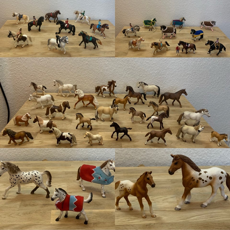 Dyr, 60 SCHLEICH DYR, Schleich