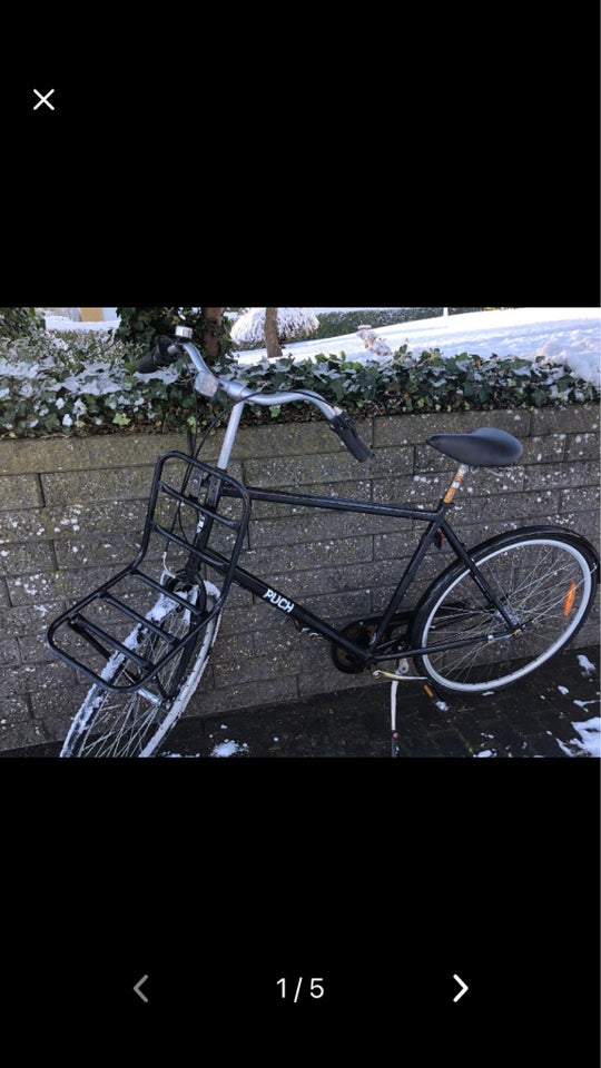 Herrecykel, Puch, 57 cm stel