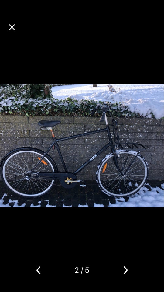 Herrecykel, Puch, 57 cm stel