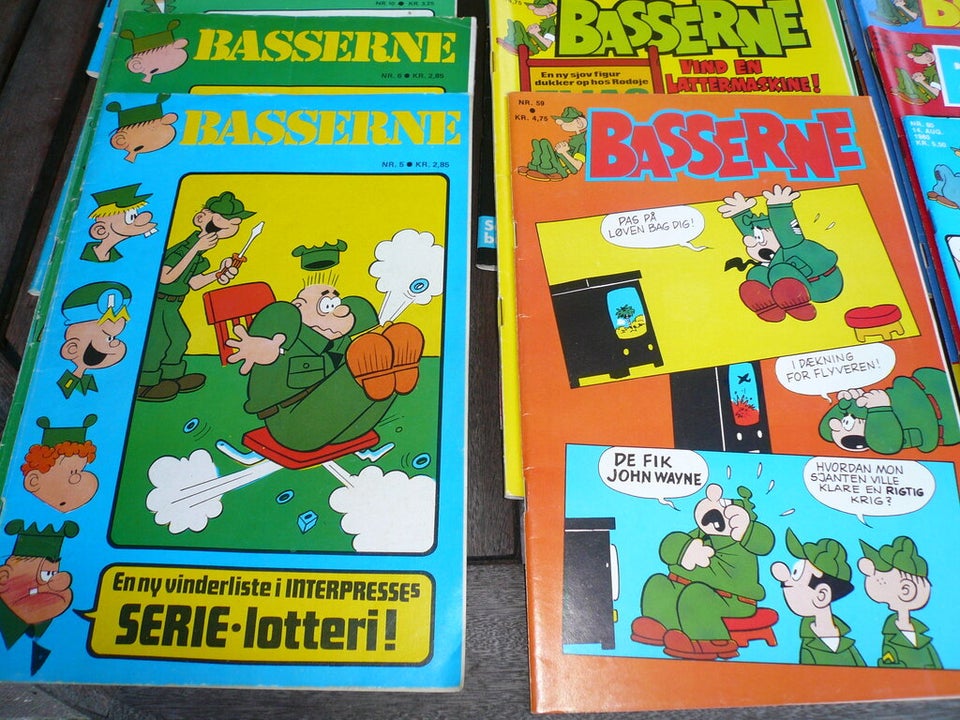 Basserne, Mort Walker, Tegneserie