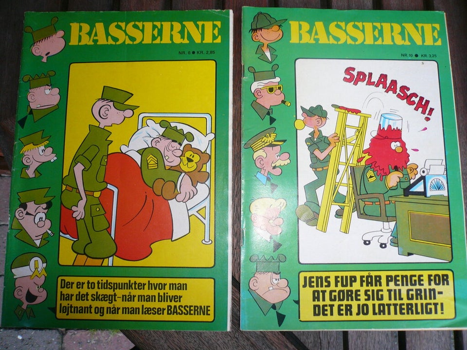 Basserne, Mort Walker, Tegneserie