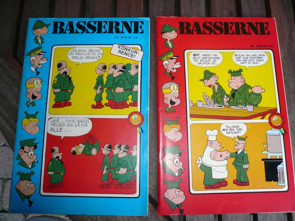 Basserne, Mort Walker, Tegneserie