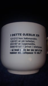 Porcelæn Kaffe eller tekop Kiln