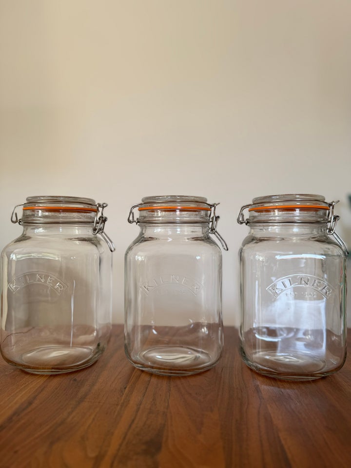 Glas, Patentglas 2 liter, Kilner