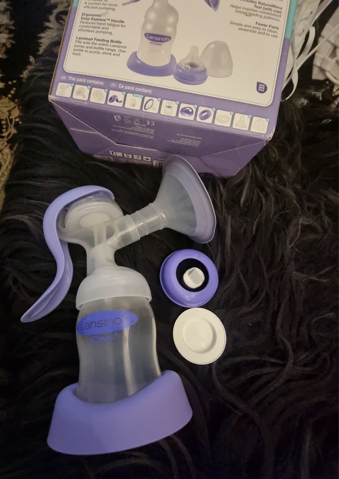 Brystpumpe, Manual breast pump,