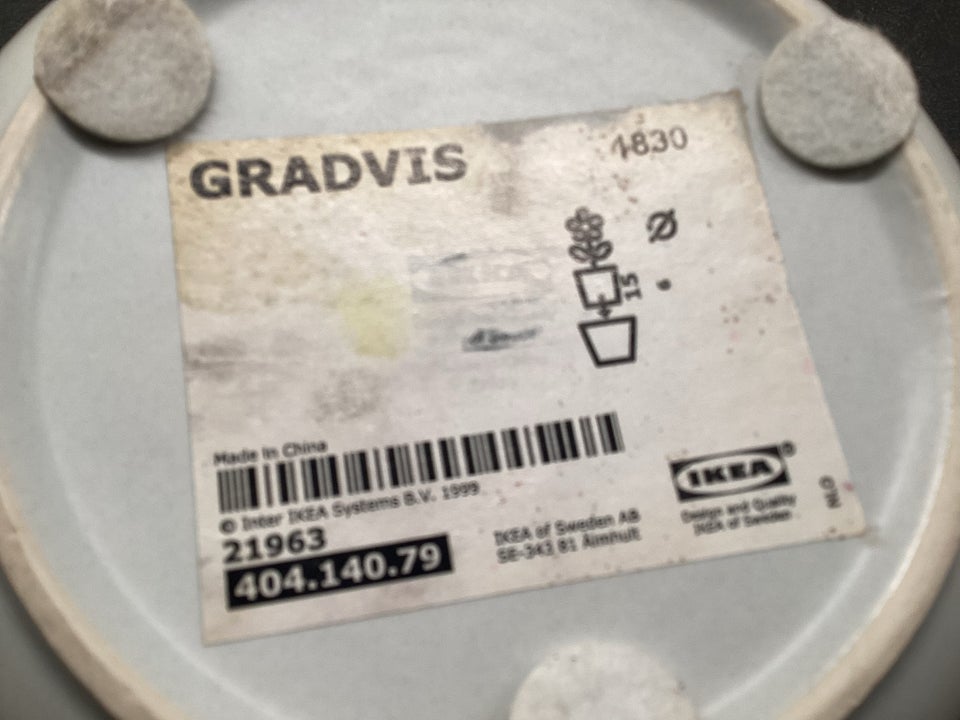 Urtepotteskjuler, GRADVIS IKEA