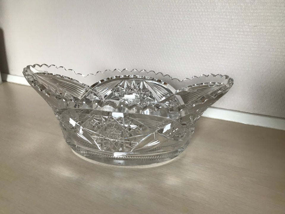 Glas Jardiniere i krystal