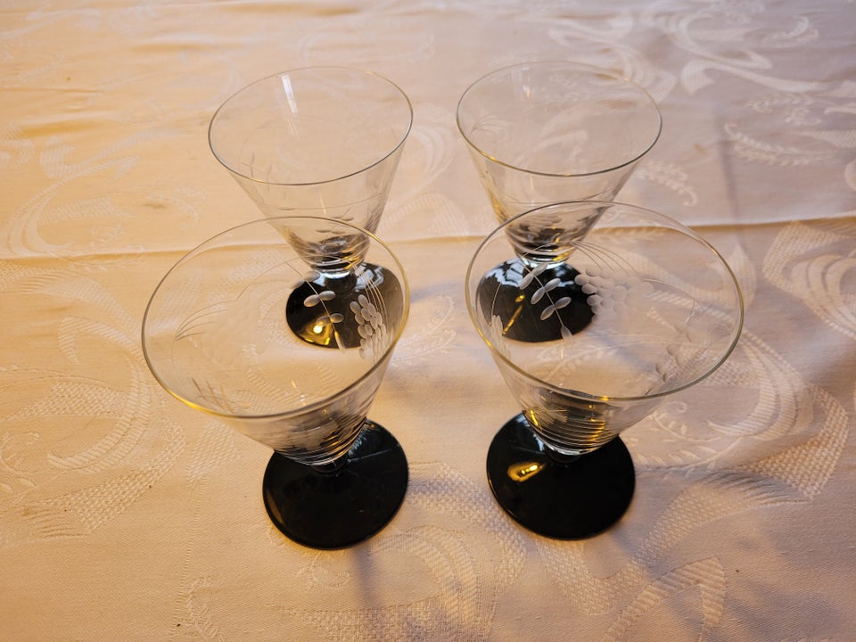 Glas Dessertvinglas Holmegaard