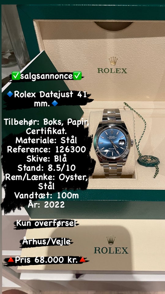 Herreur, Rolex