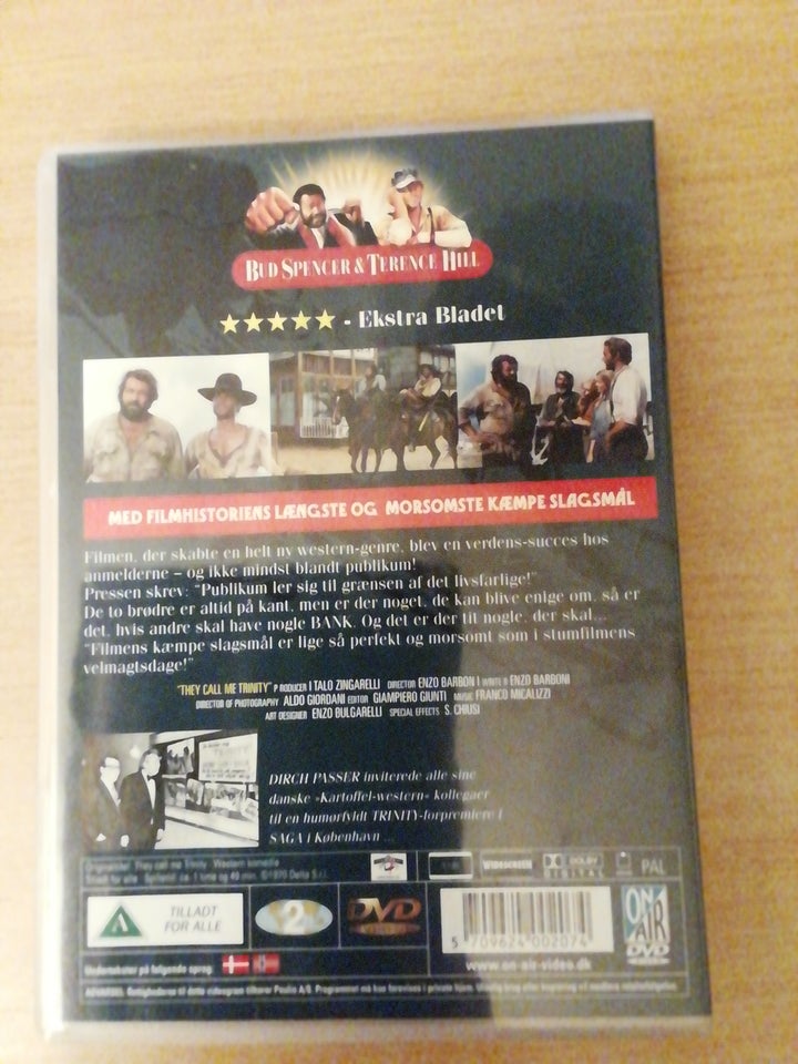 De kalder mig Trinity, DVD, western