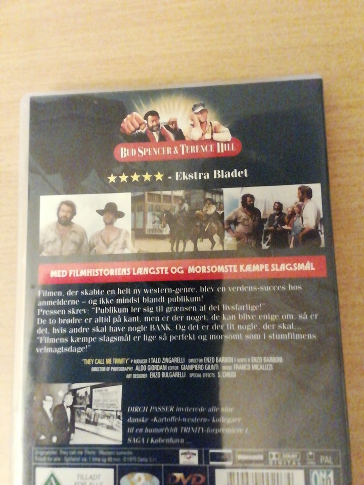 De kalder mig Trinity, DVD, western