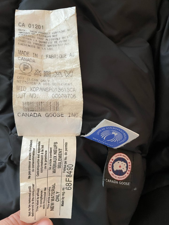 Jakke, str. L, Canada goose