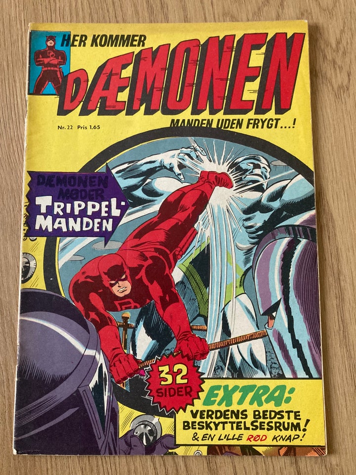 Dæmonen 1968 Nr. 22, Marvel, Blad