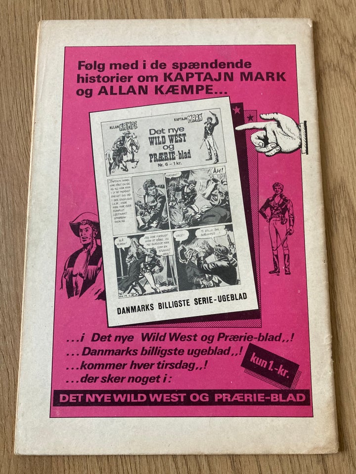 Dæmonen 1968 Nr. 22, Marvel, Blad