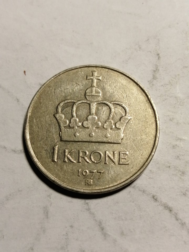 Skandinavien, mønter, 1 krone