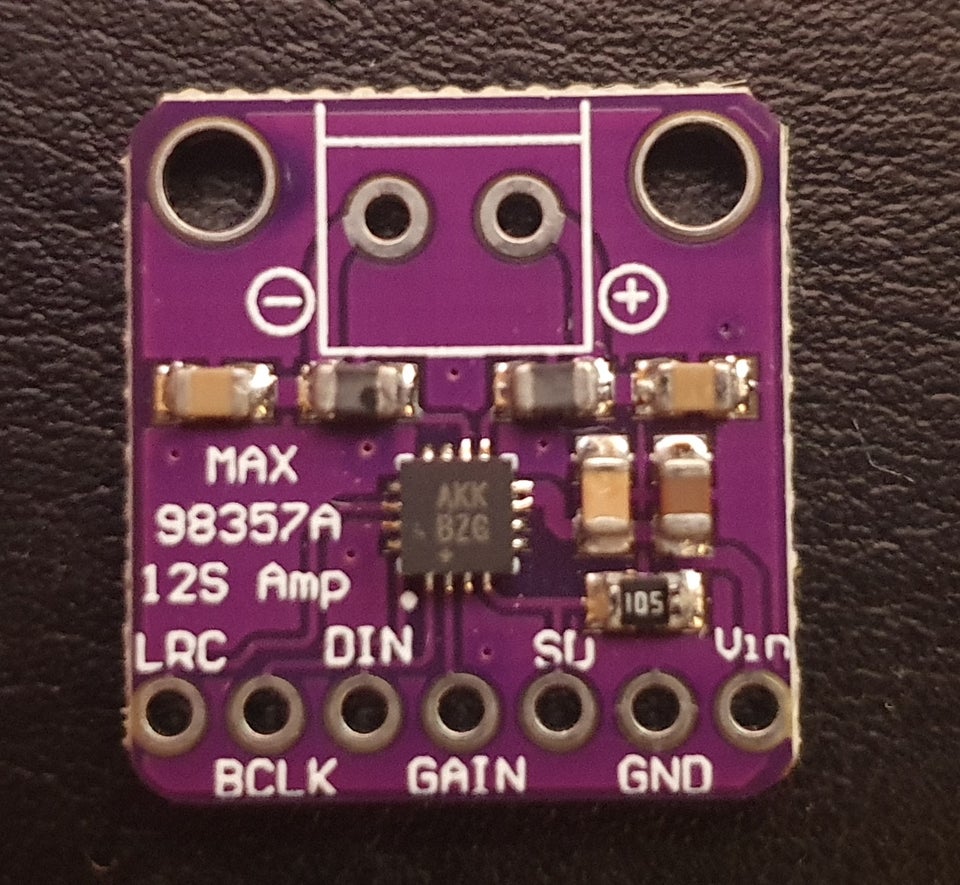 Andet, Max98357 forstærker board