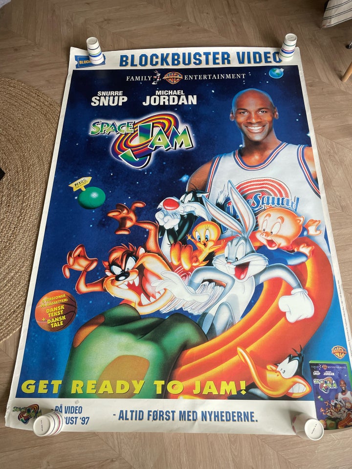 Filmplakat, 1997 Space Jam, motiv: