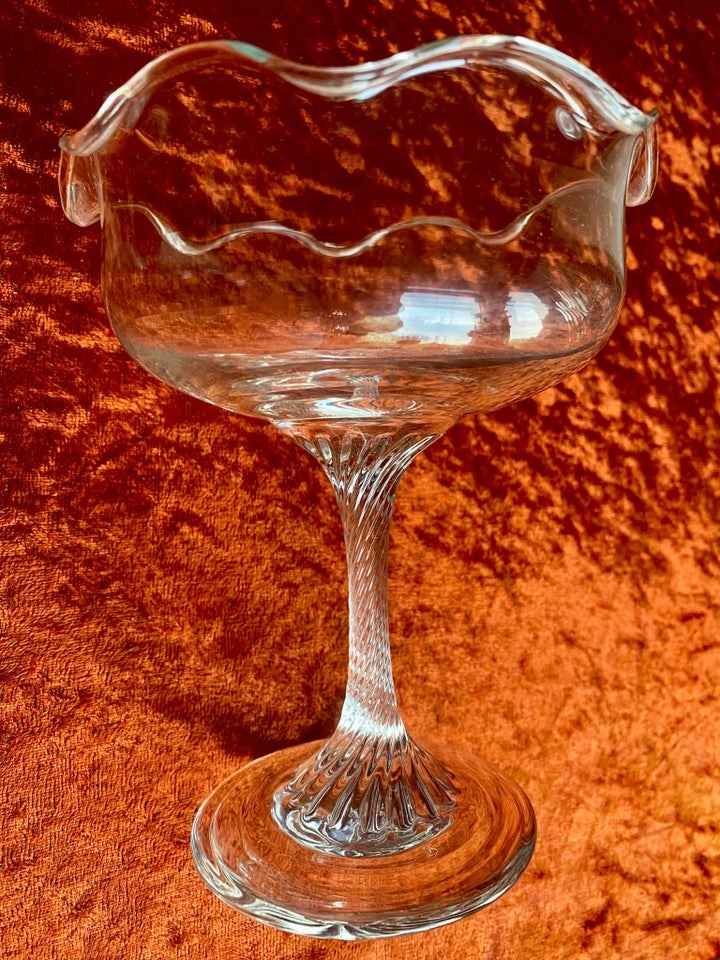 Glas Glas på Fod Vintage