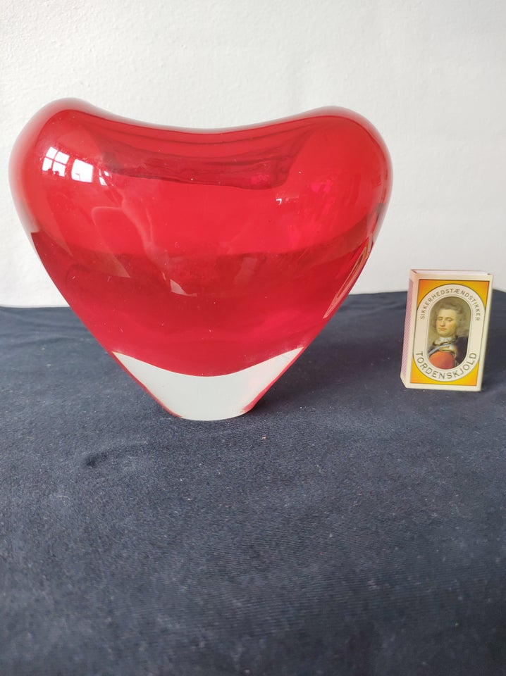 Smukt Valentine glas hjerte,