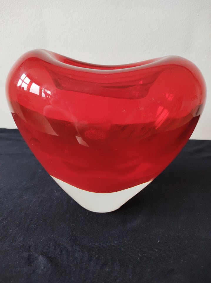 Smukt Valentine glas hjerte,