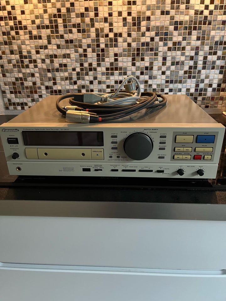 Dat-recorder Panasonic Sv-3800