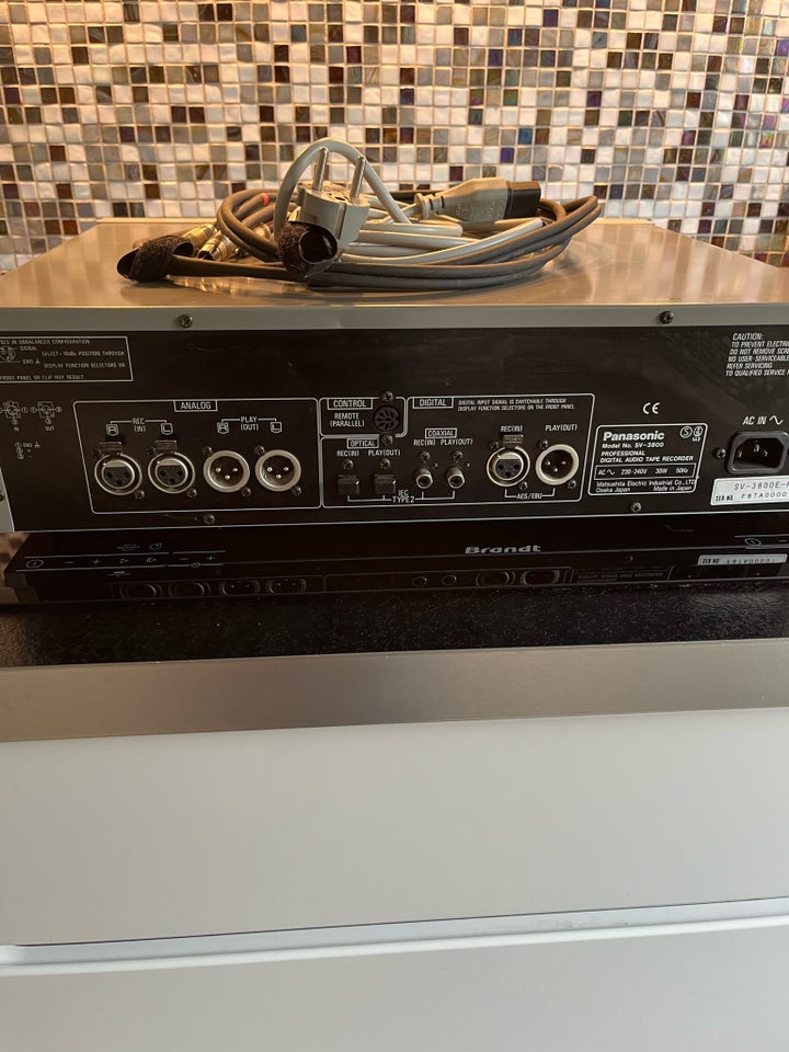 Dat-recorder Panasonic Sv-3800