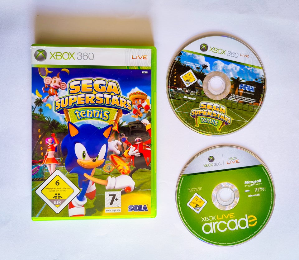 Sega Superstars Tennis + Xbox Live