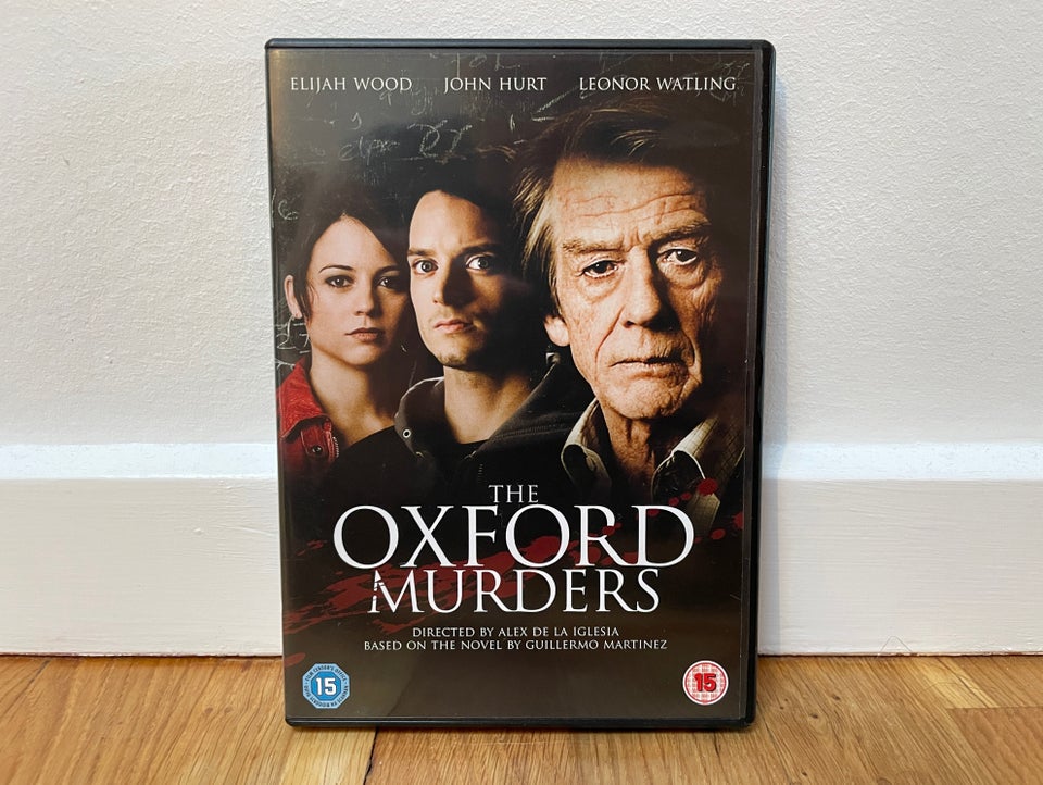 The Oxford Murders, DVD, thriller