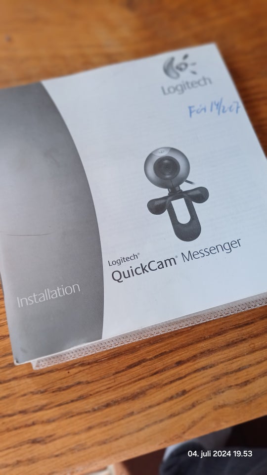 Webcam Logitech Quickcam