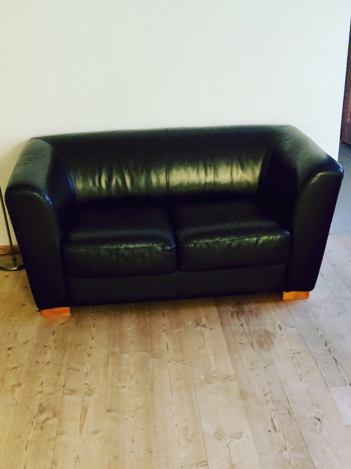 Sofa læder 2 pers