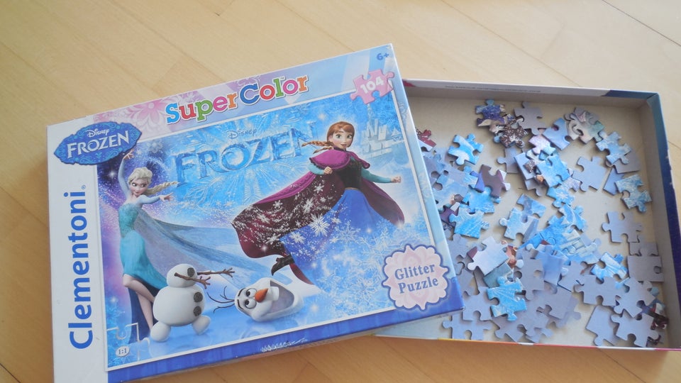 Frozen Disney, 104 brikker,