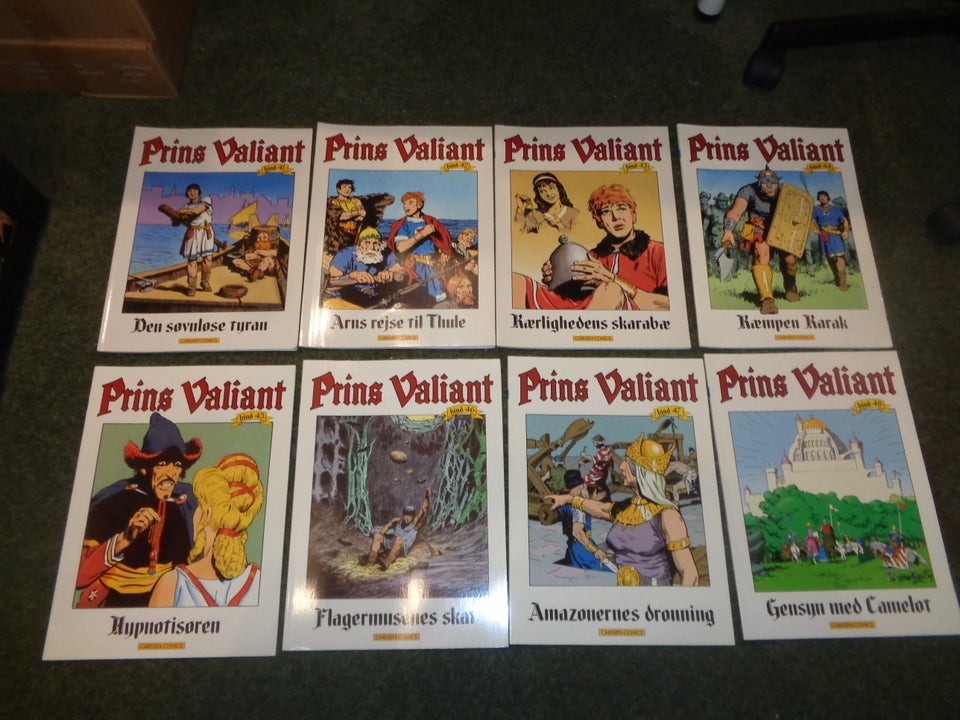 Prins Valiant 1-73 komplet