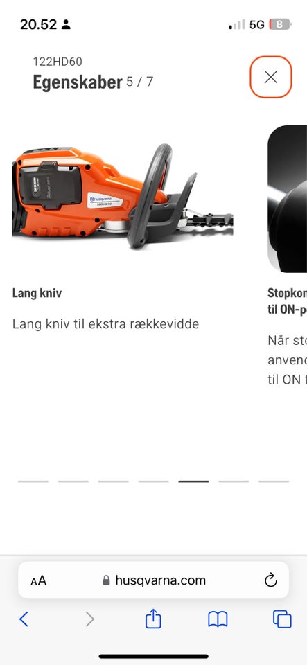 Hækkeklipper Husqvarna