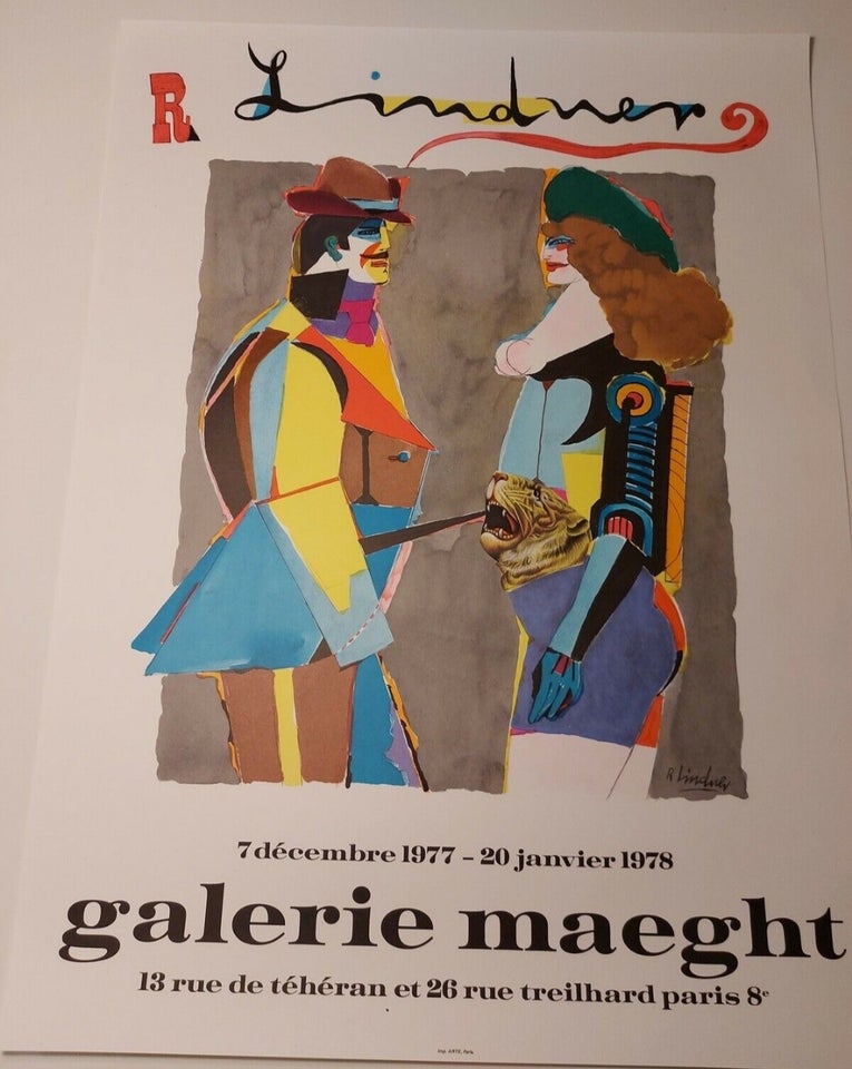 Galerie Maeght plakat Richard