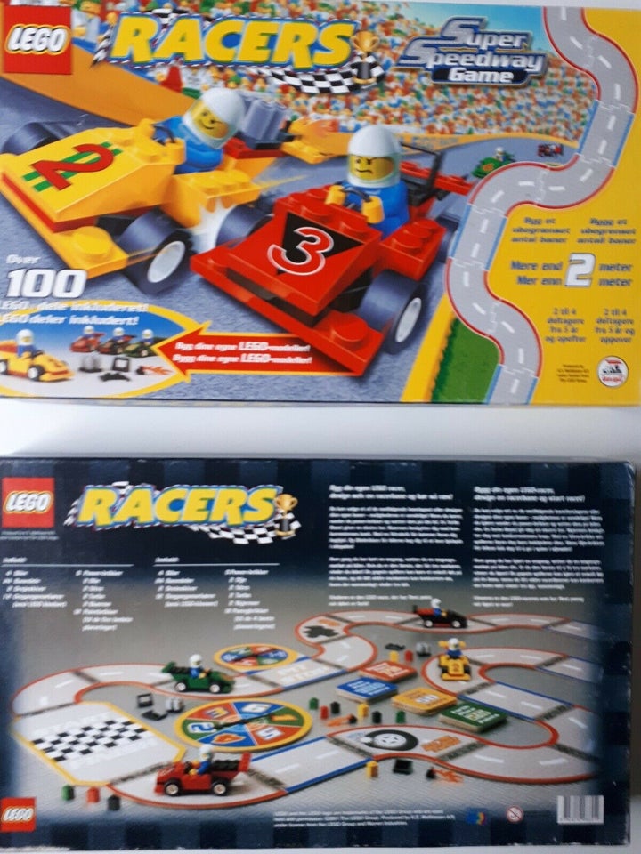 Lego Racers Brætspil + CD spil