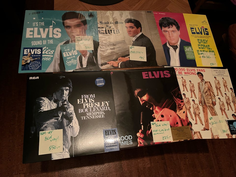 LP, Elvis, 67 vinyler.