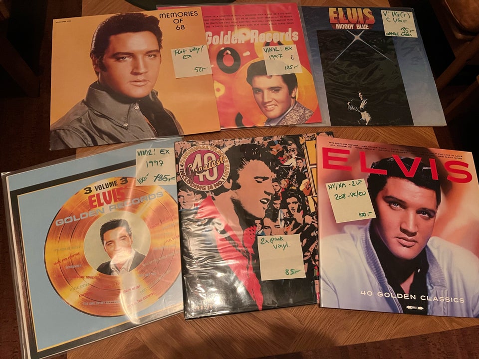 LP, Elvis, 67 vinyler.