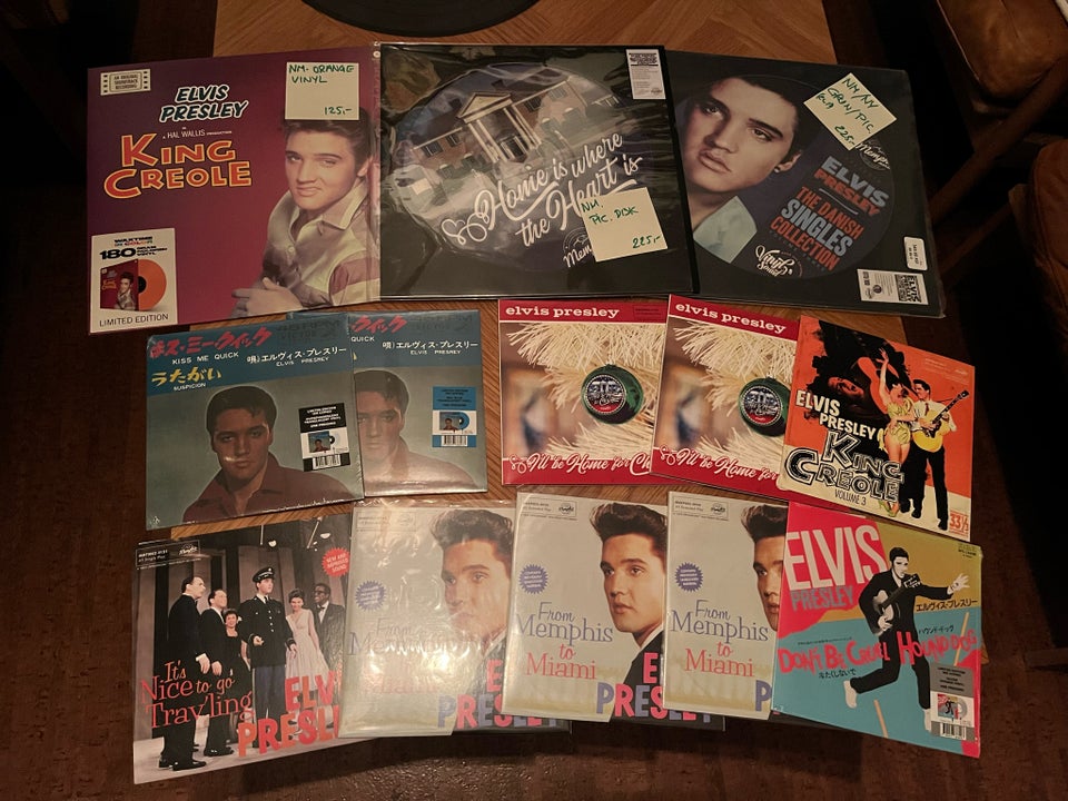 LP, Elvis, 67 vinyler.