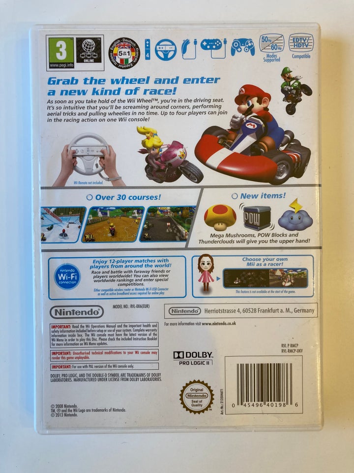 Mariokart, Nintendo Wii