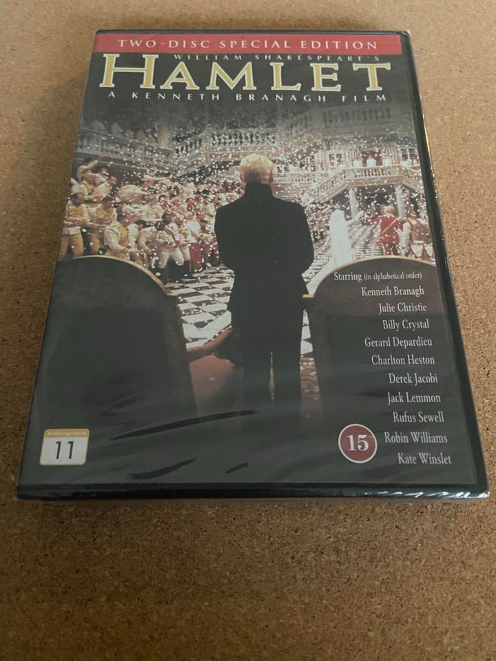 Hamlet. Ny i folie., DVD, thriller