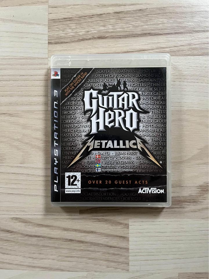 Guitar Hero Metallica, PS3