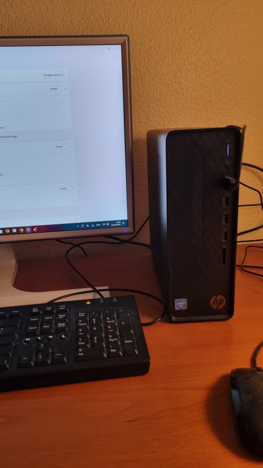 HP, HP slim desktop S01, 2.00 Ghz