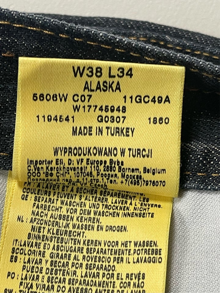 Jeans, Wrangler Alaska, str. 38