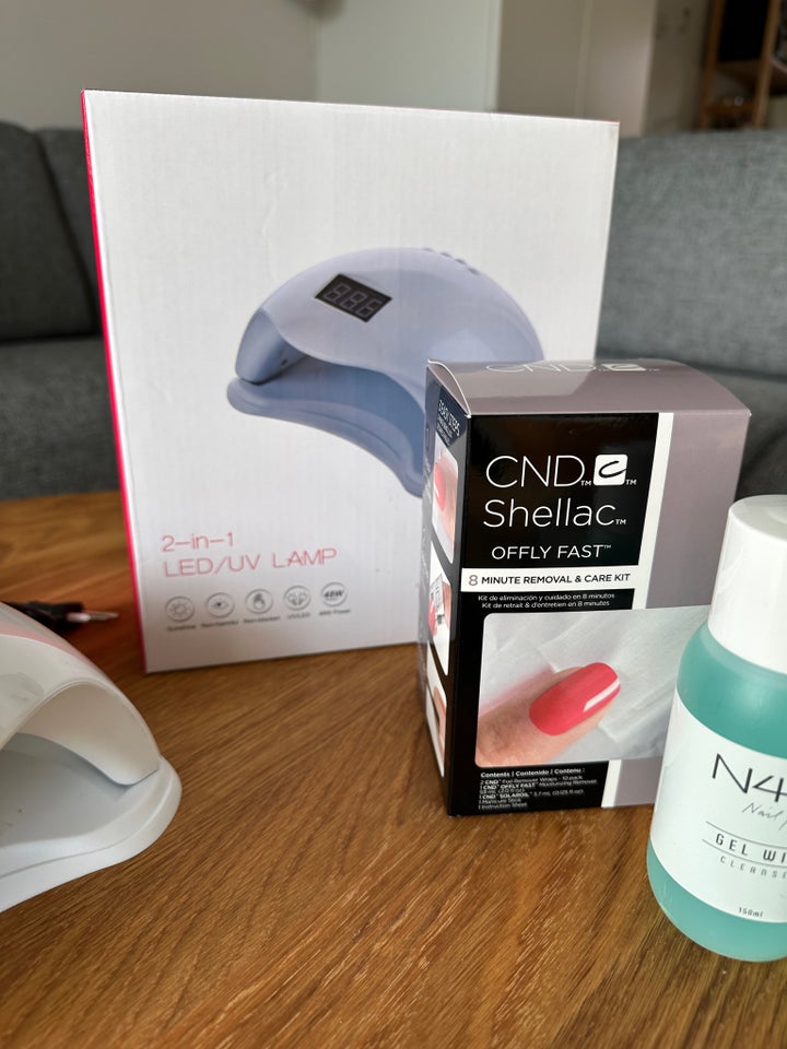 Negle, Shellac neglekit + ekstra