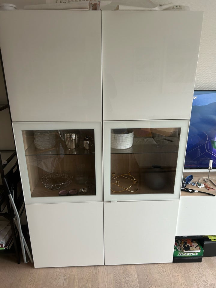 Glasskab, IKEA, b: 120