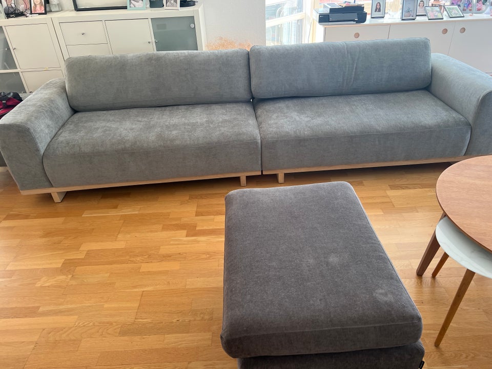 Sofa fløjl 4 pers