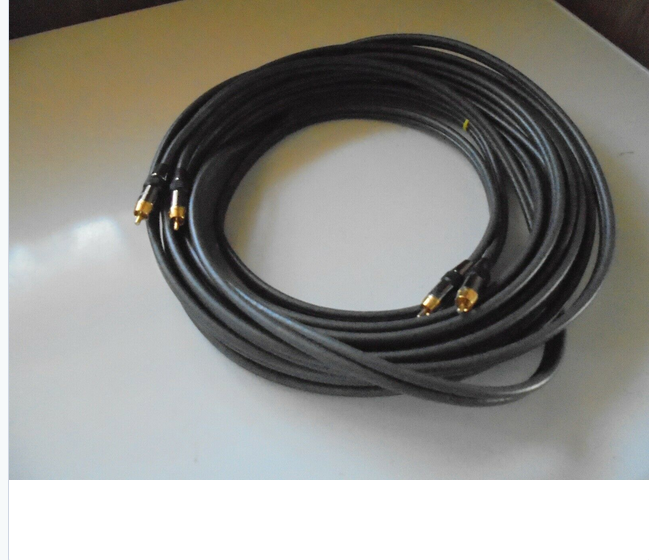 Phono kabel, 4 m.