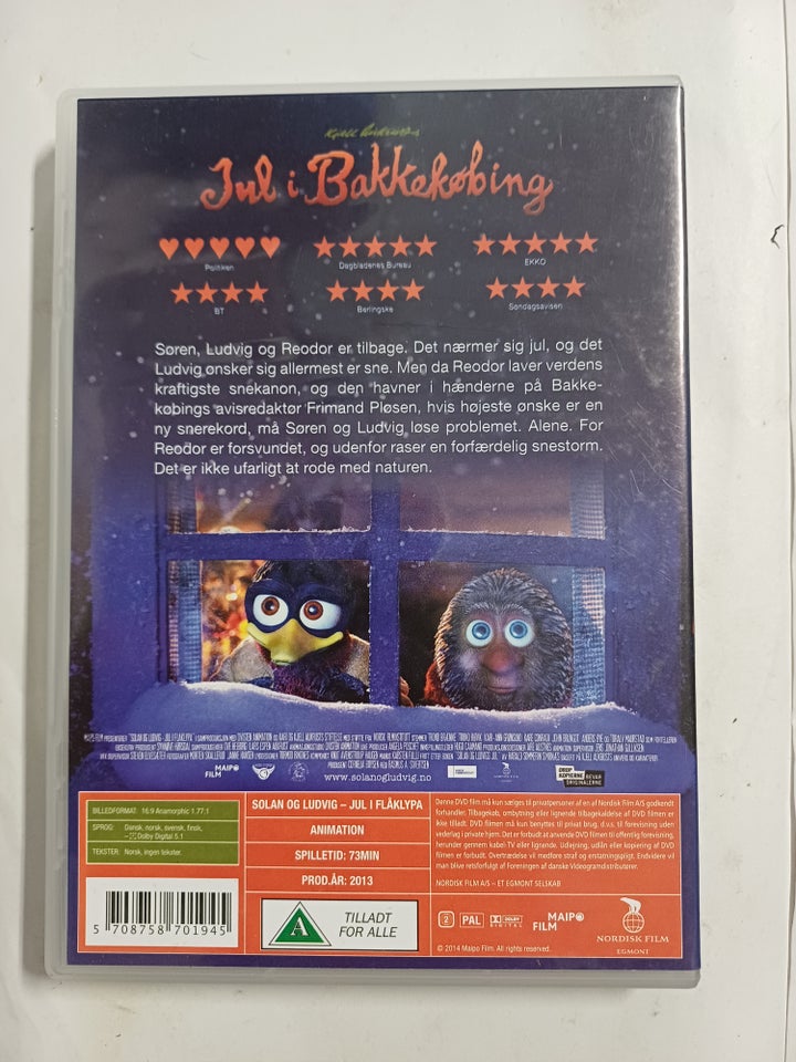 Jul I Bakkekøbing, DVD,