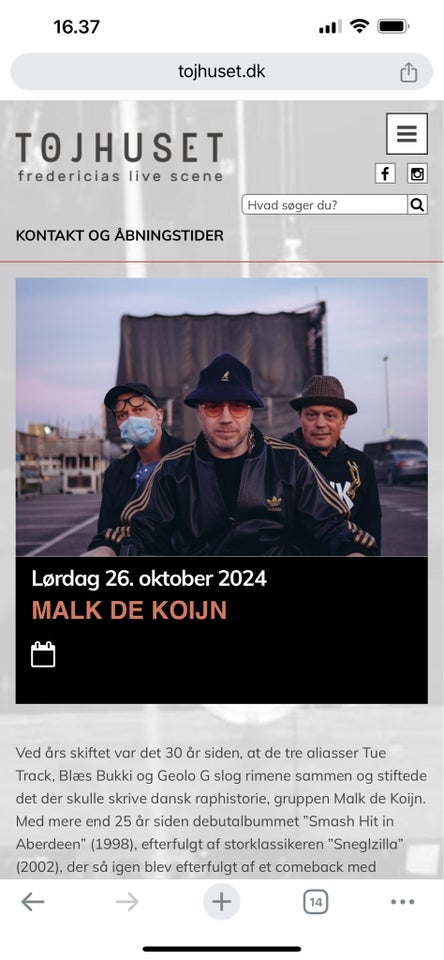 Malk de Koijn: Koncert, klassisk