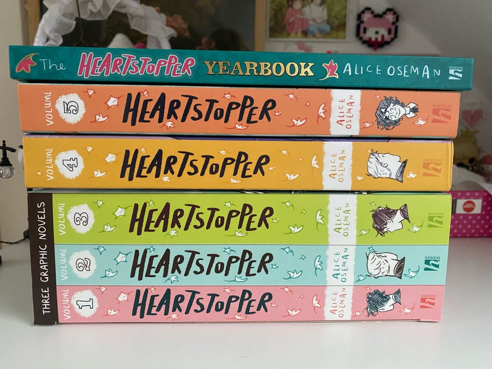 Heartstopper 1-5 + Year book, Alice